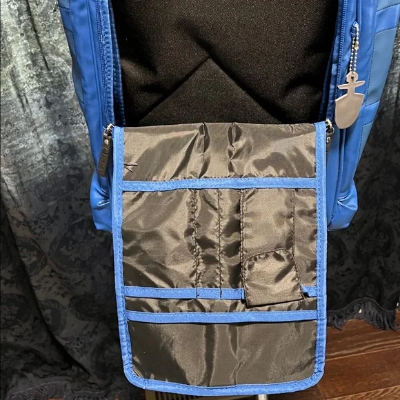 Hot Topic Blue Tardis Police Box Backpack Dr Who - Picture 2 of 7